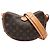 Brown Louis Vuitton Monogram Croissant MM Shoulder Bag
