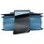 Borsa a tracolla Prada City Calf Plex Ribbon Blu - vista 3