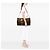 Borsa da viaggio Louis Vuitton Monogram Keepall Bandouliere 50 Marrone - vista 6