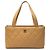 Tote Chanel CC Matelassé in Pelle Caviar Beige