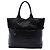 Borsa reversibile Prada in Tessuto e Nappa nera Nero
