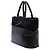 Borsa reversibile Prada in Tessuto e Nappa nera Nero - vista 2