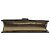 Borsa a tracolla Sulpice Medium in pelle metallizzata monogrammata marrone Saint Laurent - vista 3