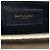 Borsa a tracolla Sulpice Medium in pelle metallizzata monogrammata marrone Saint Laurent - vista 5