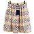Falda Louis Vuitton Estampado Damier Check Poliamida 34 Multicolor