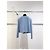 Céline Blue Tweed Double Breasted Jacket 40 Multiple colors - view 3