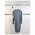 Thom Browne Langer Cardigan 4-Bar Streifen Wolle Grau Mehrfarben - Ansicht 3