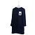 Chanel Kleid aus Tweed in Navy Größe 34 Mehrfarben