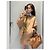 Miu Miu Jeansjacke Camel Mehrfarben - Ansicht 7