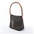 Borsa a tracolla Louis Vuitton Looping MM Monogram Canvas in marrone M51146 Beige - vista 4