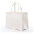 Borsa a tracolla Christian Dior Book Tote Medium in tela bianca Bianco - vista 2