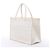 Borsa a tracolla Christian Dior Book Tote Medium in tela bianca Bianco - vista 3