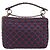 Valentino Garavani Rockstud Spike Flap Quilted Leather Medium Blu navy - vista 2