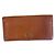 Cartera larga Dolce & Gabbana de cuero camel Camello