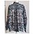 Blouse Flora Antik Batik Negro Rosa Blanco Azul Verde - vista 7