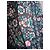Blouse Flora Antik Batik Negro Rosa Blanco Azul Verde - vista 9