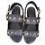 Sandali Karl Lagerfeld in pelle nera Nero