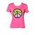 Camiseta Christian Dior Peace and Love strass - Rosa