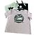 T-shirt Chanel a righe rosa e bianche con logo Nero Bianco