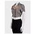 Brunello Cucinelli Braune Cropped-Jacke aus Baumwolle - Größe S Gebraucht - Ansicht 2