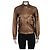 Dolce & Gabbana Brown Leather Jacket with Patch Pockets IT 40 / S Pre-owned