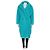 Max Mara  Teddy Bear  Oversized Light Blue Alpaca & Silk Coat, Size S Pre-owned