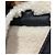 Hermès Sandali Chypre in shearling Nero Bianco - vista 4