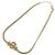 Collana Christian Dior trasparente e dorata D'oro - vista 2