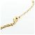 Collana Christian Dior trasparente e dorata D'oro - vista 4