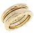 Bulgari Bague Bvlgari B.zero1 à 3 bandes Doré
