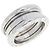 Bulgari Bvlgari B.zero1 3-Band Ring in Weißgold Golden