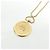 Collana Christian Dior trasparente e oro D'oro - vista 3