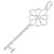 Tiffany & Co Tiffany Open Knot Key Anhänger