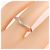 Tiffany & Co. Curved 9P Platin-Bandring - Ansicht 4