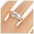 Anello Tiffany & Co. 1837 Interlocking Circle - vista 4