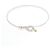 Tiffany & Co Bracciale Tiffany Hook & Eye Argento D'oro