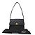 Chanel Vintage CC Square Flap Quilted Lambskin Medium Nero