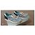 Peter Pilotto Sneakers Lotto in camoscio blu e grigio Nero Bianco - vista 3