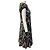 Etro Jersey-Kleid mit kurzen Ärmeln und schwarzem Multi-Print Mehrfarben - Ansicht 2