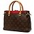 Borsa Satchel Louis Vuitton Monogram Pallas BB Marrone - vista 2