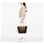 Borsa Tote Louis Vuitton Monogram Neverfull MM Marrone - vista 6