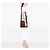 Borsa a tracolla Prada Vitello City con chiusura a zip marrone - vista 6