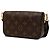 Borsa a tracolla Louis Vuitton Monogram Felicie Strap And Go Marrone - vista 2