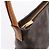 Borsa a tracolla Louis Vuitton Looping MM Monogram Canvas in marrone M51146 Beige - vista 5