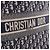 Borsa a tracolla Christian Dior Book Tote Medium Oblique Canvas in blu navy - vista 10