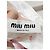 Top Bandeau Miu Miu de Seda Rosa Multicolor - vista 6