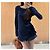 Top Miu Miu de algodón azul marino Talla M Multicolor - vista 7