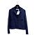 Dior Navy Tweed Jacket with Sailor Collar Size 36 Multiple colors