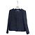 Chanel Jacke aus schwarzem Tweed Größe 34 Mehrfarben