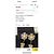 Chanel Kristall Ohrringe Blumentopf Design Mehrfarben - Ansicht 9